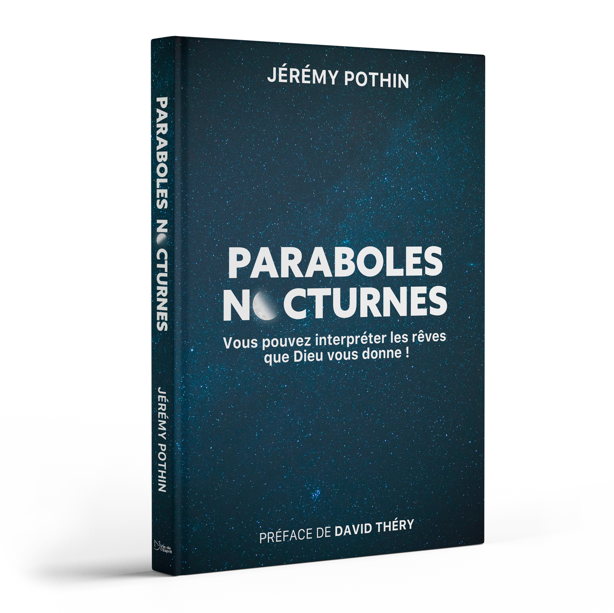 Livre "Paraboles Nocturnes" qui explique comment interpréter les rêves selon la Bible, de Jérémy POTHIN