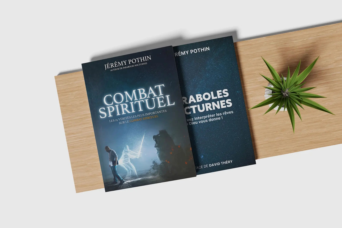 Duo des livres Combat Spirituel et Parabole Nocturne